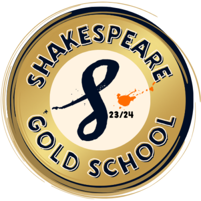 Shakespeare gold school logo